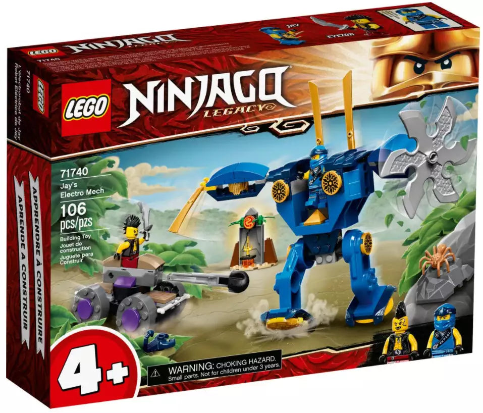 Verpackung: LEGO Ninjago 71740 Jays Elektro-Mech