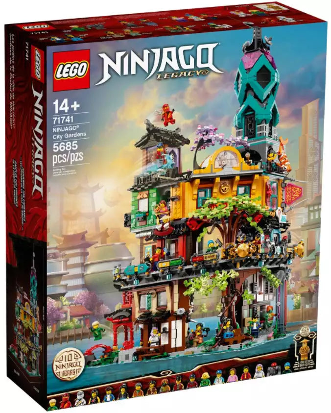 Verpackung: LEGO Ninjago 71741 Die Gärten von NINJAGO City
