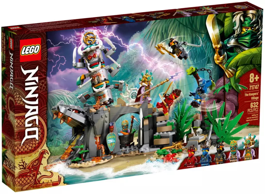 Verpackung: LEGO Ninjago 71747 Das Dorf der Wächter
