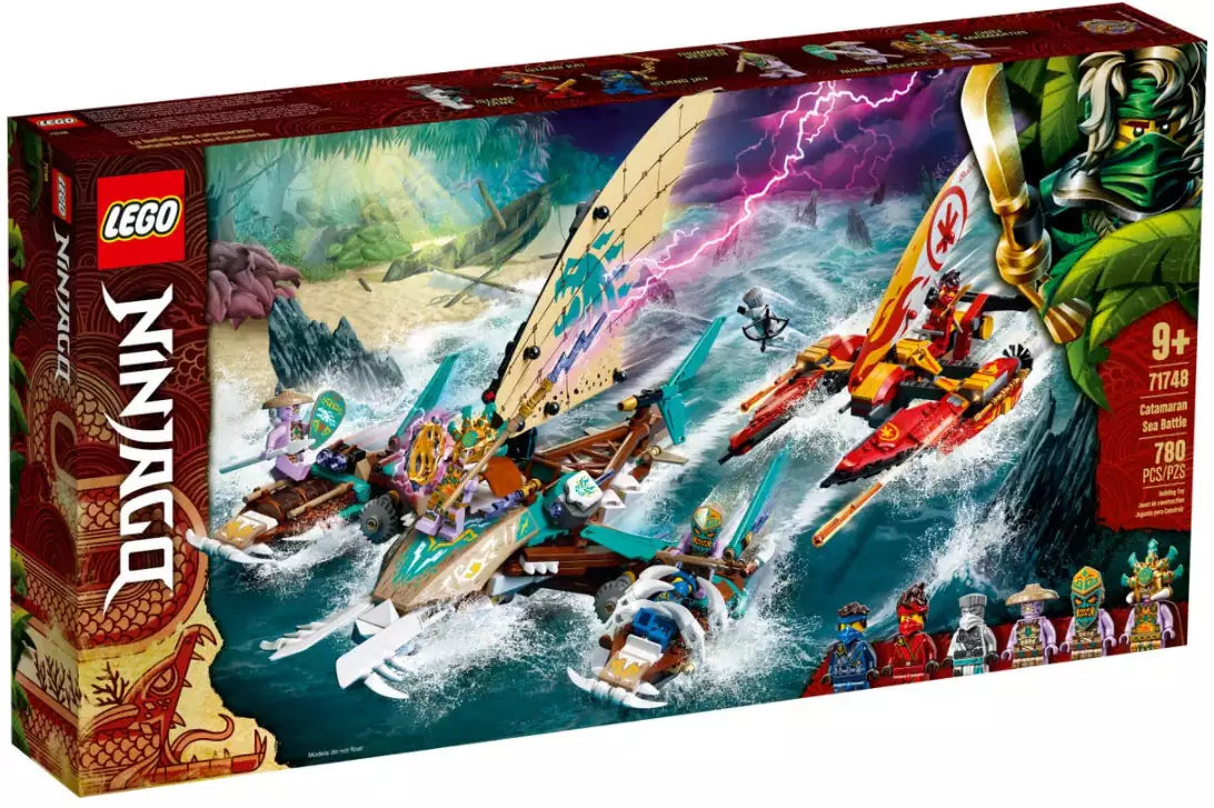 Verpackung: LEGO Ninjago 71748 Duell der Katamarane