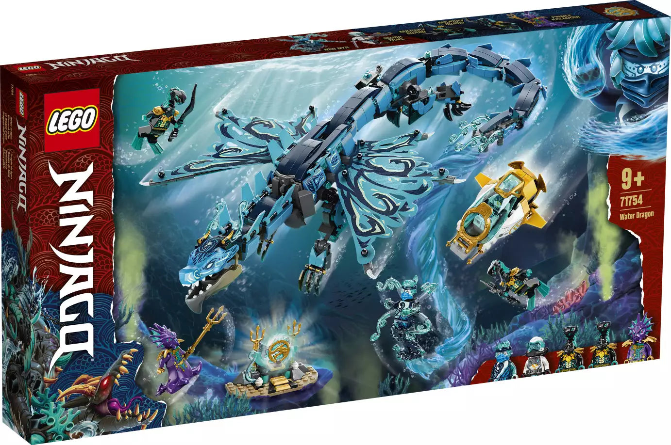 Verpackung: LEGO Ninjago 71754 Wasserdrache