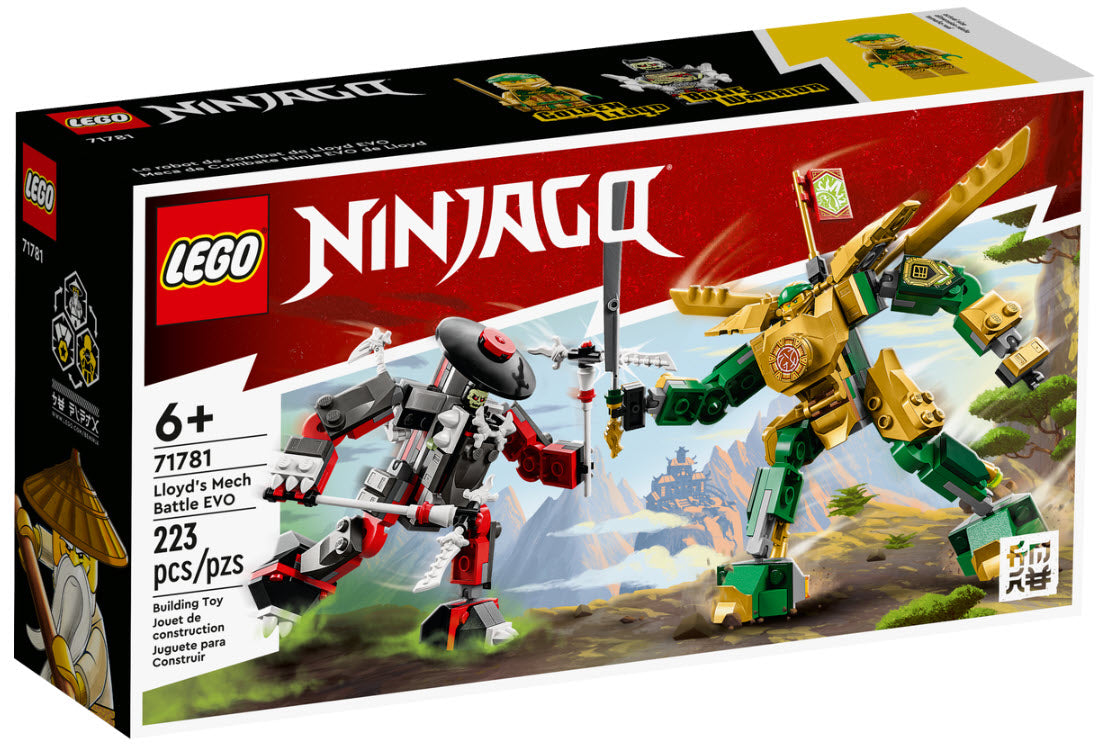 Verpackung: LEGO Ninjago 71781 Lloyds Mech-Duell EVO