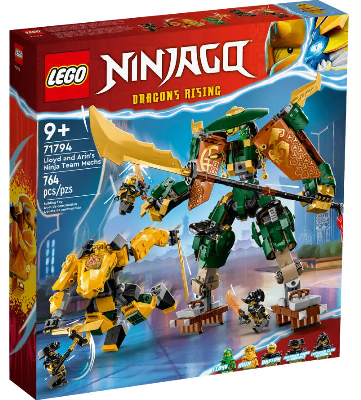 Verpackung: LEGO Ninjago 71794 Lloyds und Arins Training-Mechs