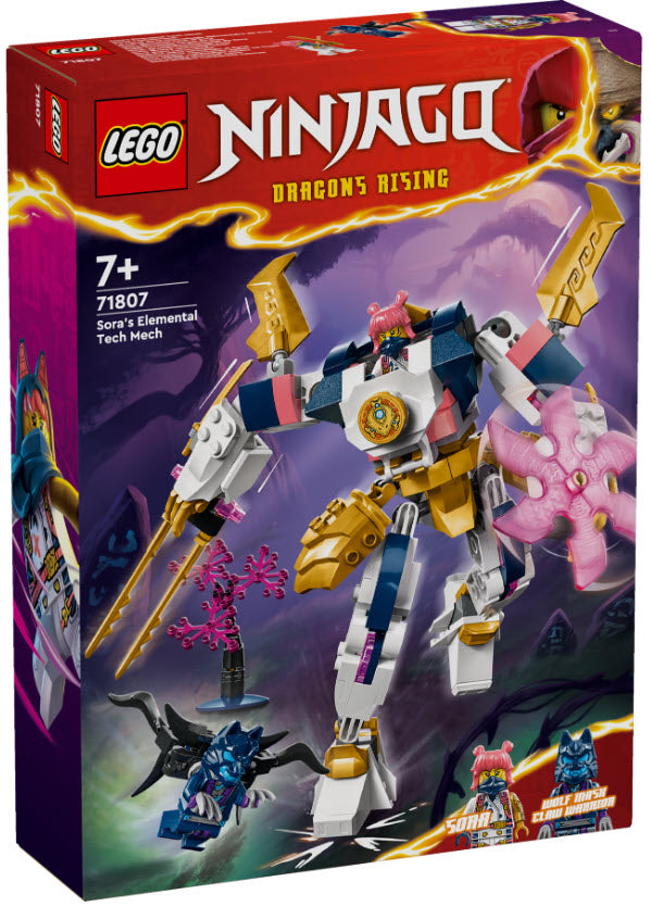 Verpackung: LEGO Ninjago 71807 Soras Technikmech