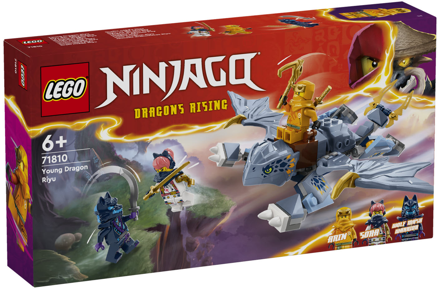 Verpackung: LEGO Ninjago 71810 Riyu der Babydrache