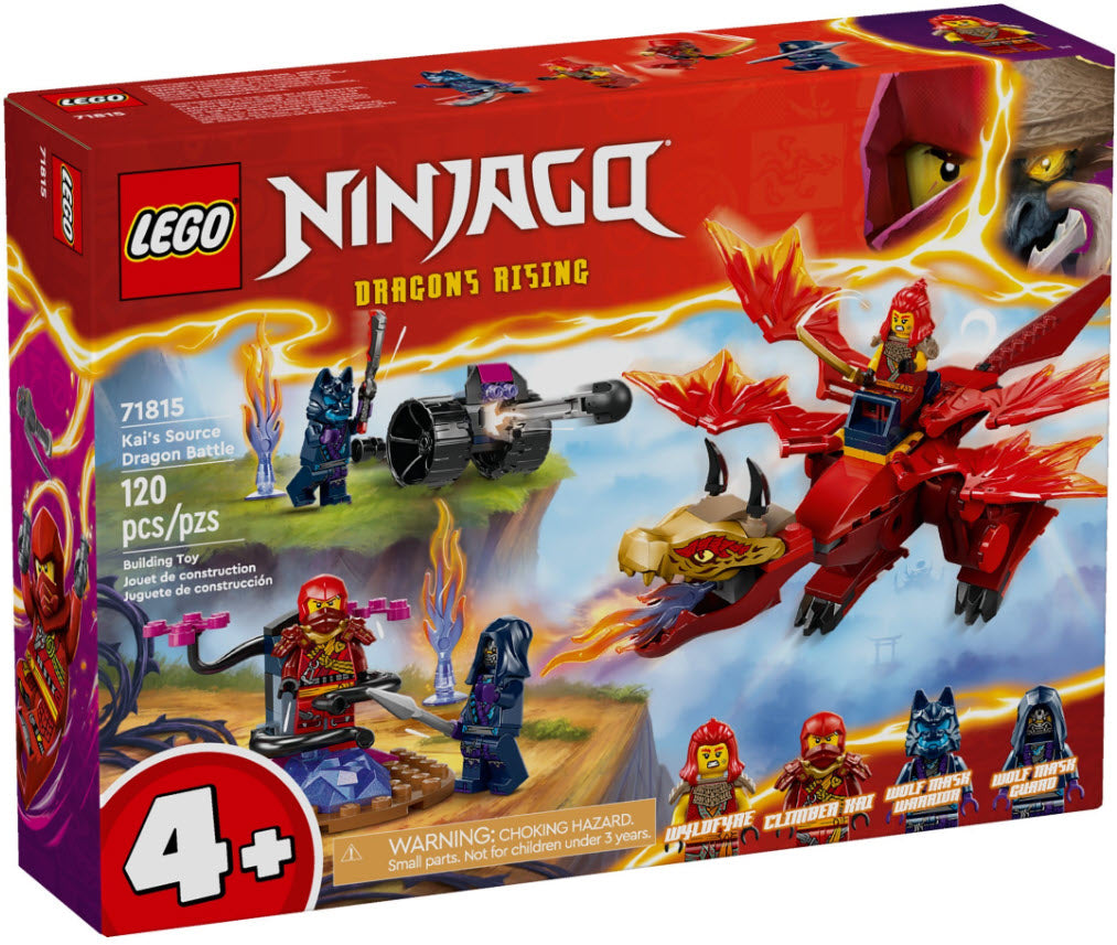 Verpackung: LEGO Ninjago 71815 Kais Quelldrachen-Duell
