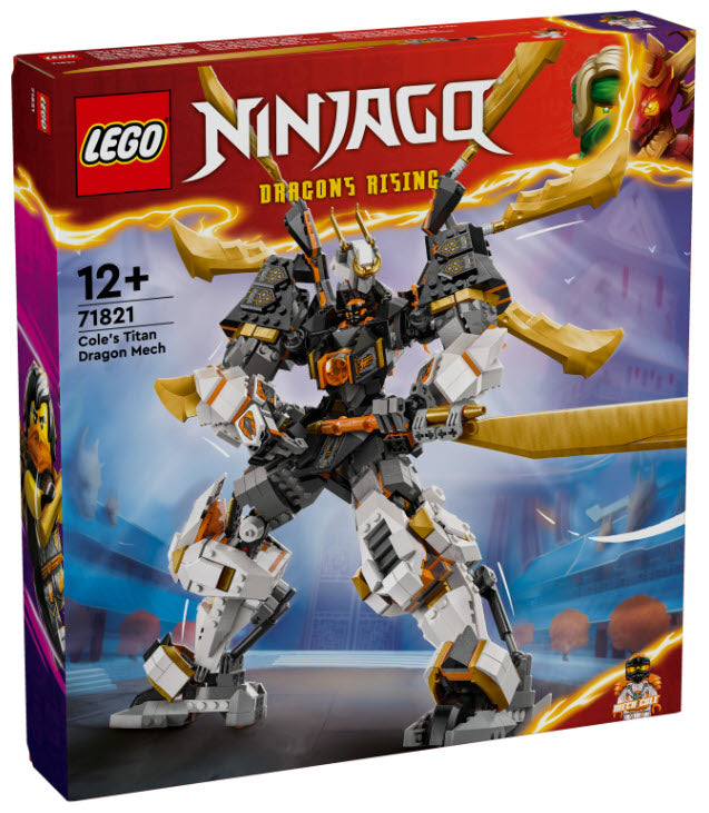 Verpackung: LEGO Ninjago 71821 Coles Titandrachen-Mech
