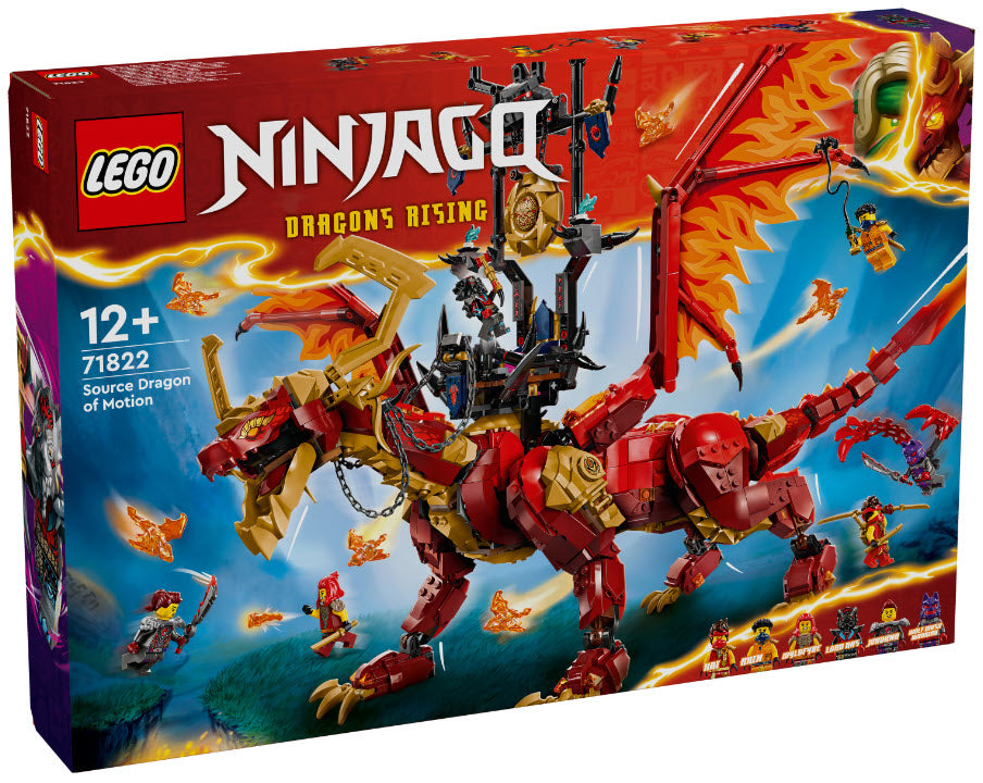 Verpackung: LEGO Ninjago 71822 Quelldrache der Bewegung