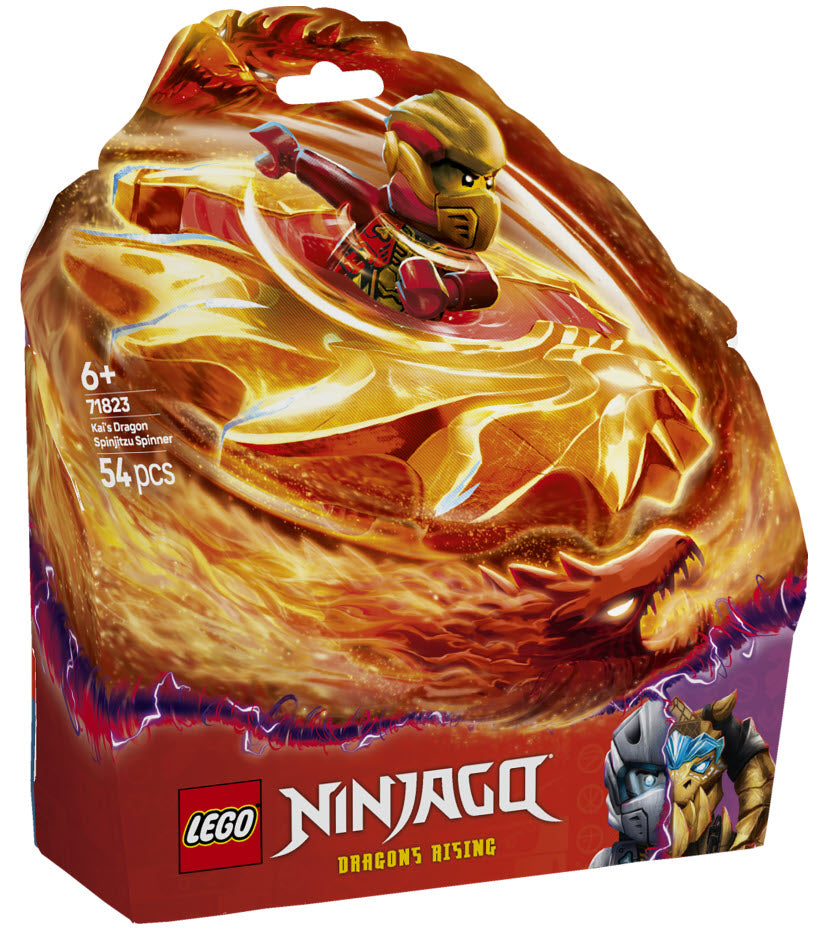 Verpackung: LEGO Ninjago 71823 Kais Drachen-Spinjitzu-Spinner