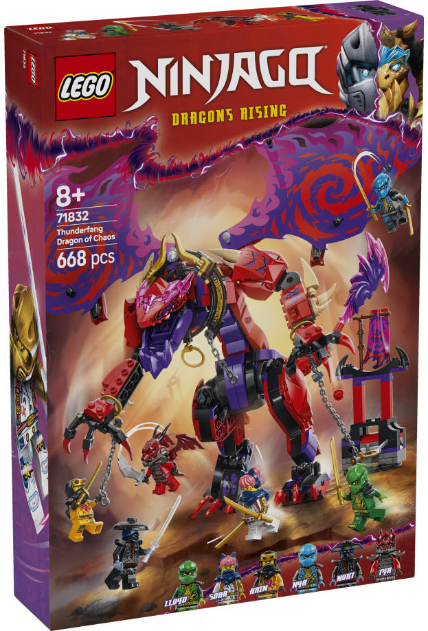 Verpackung: LEGO Ninjago 71832 Chaosdrache Donnerzahn