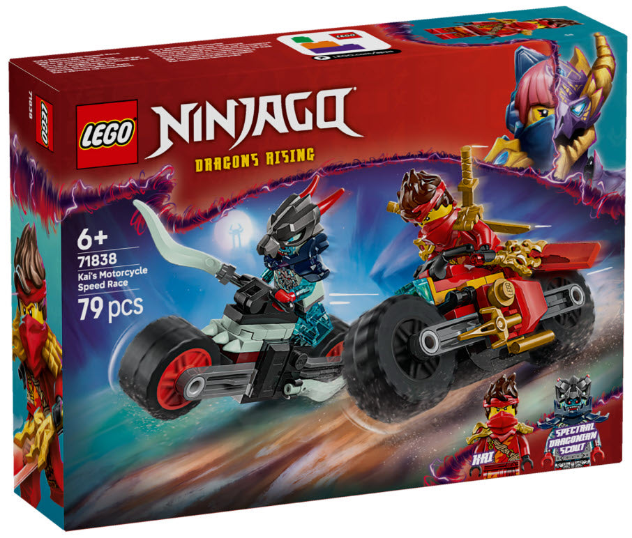 Verpackung: LEGO Ninjago 71838 Kais Motorradrennen