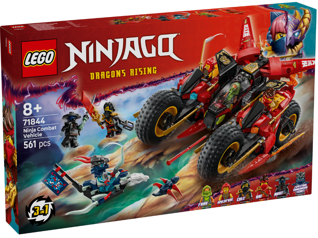 Verpackung: LEGO Ninjago 71844 Ninja-Actionflitzer