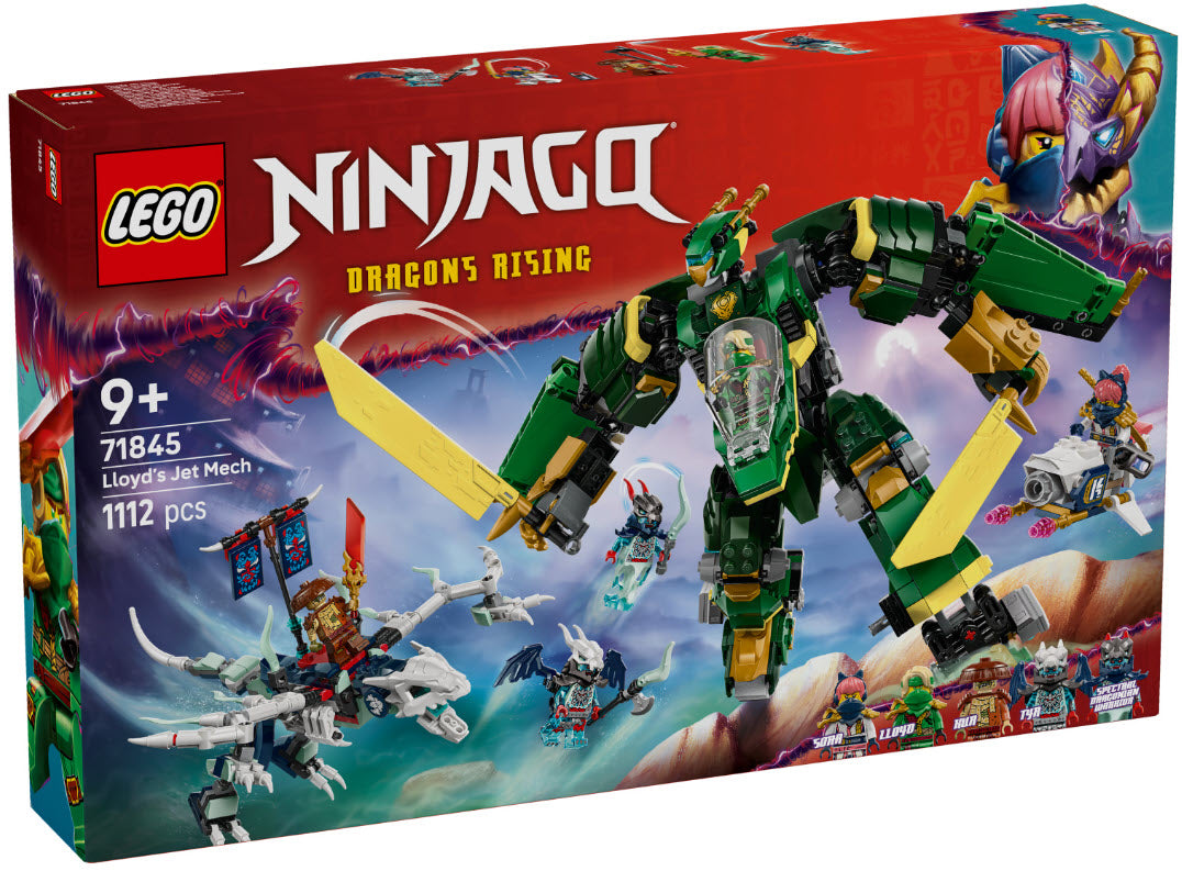 Verpackung: LEGO Ninjago 71845 Lloyds Jet-Mech