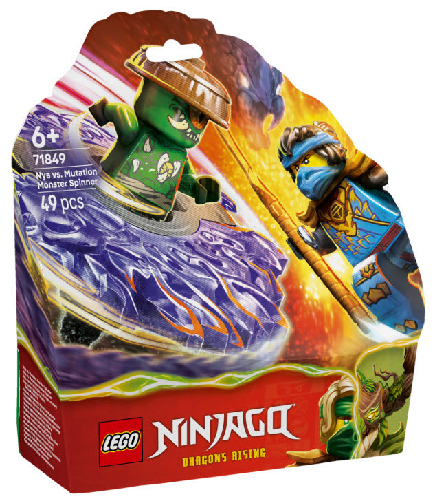 Verpackung: LEGO Ninjago 71849 Nya vs. Mutationsmonster-Spinner
