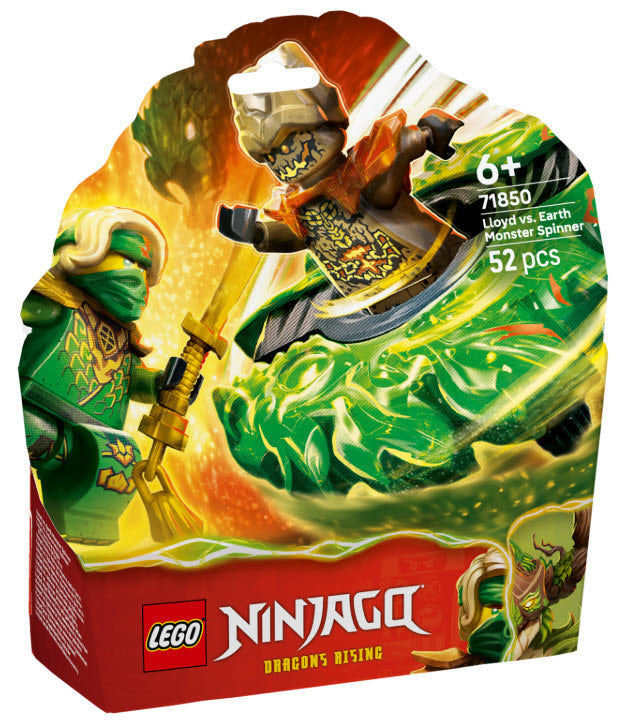 Verpackung: LEGO Ninjago 71850 Lloyd vs. Erdmonster-Spinner