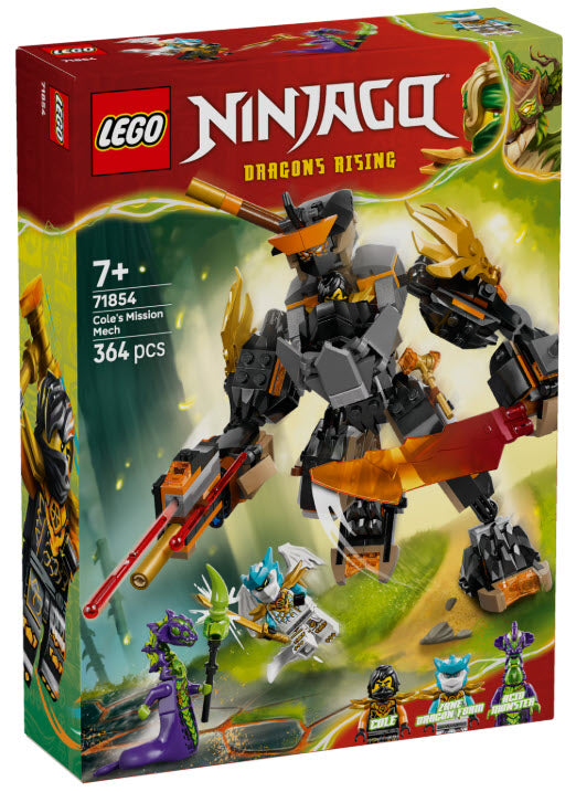 Verpackung: LEGO Ninjago 71854 Coles Action-Mech und Drachen-Zane