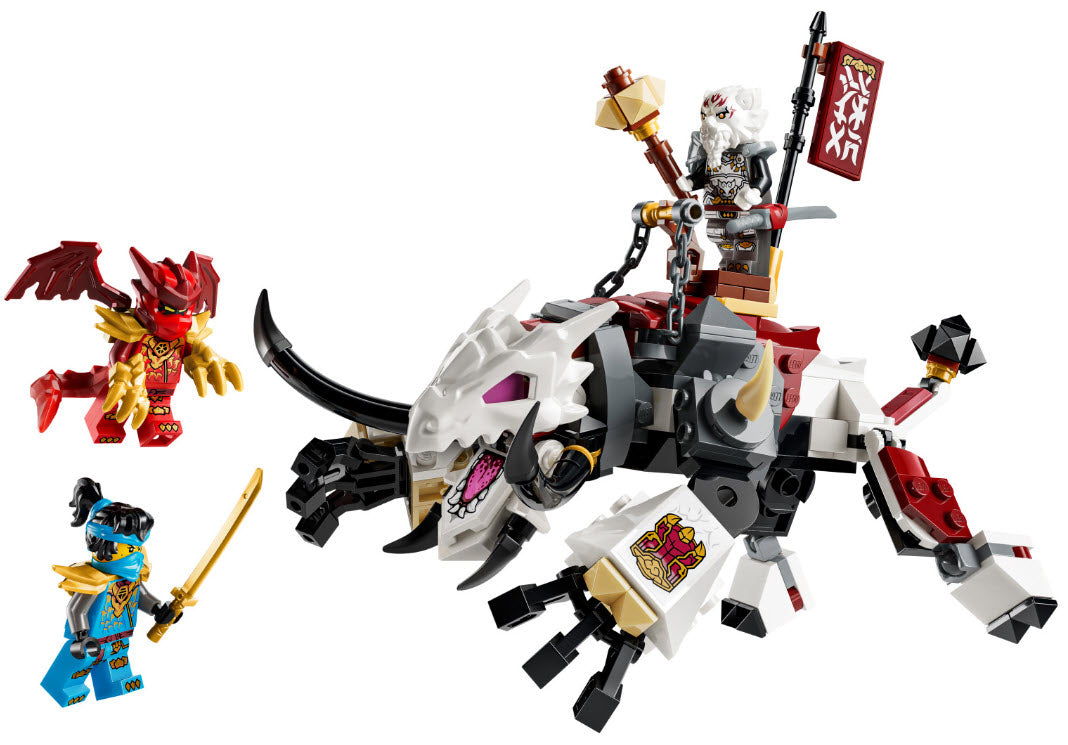 Inhalt: LEGO Ninjago 71863 Zilvar auf seinem Drachentier Grimtak