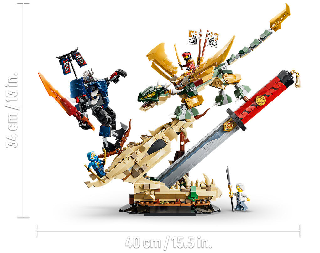Detail 1: LEGO Ninjago 71871 Showdown auf der Drachenklinge