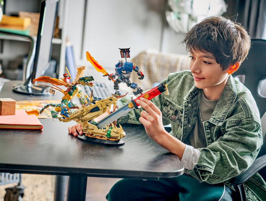 Detail 2: LEGO Ninjago 71871 Showdown auf der Drachenklinge