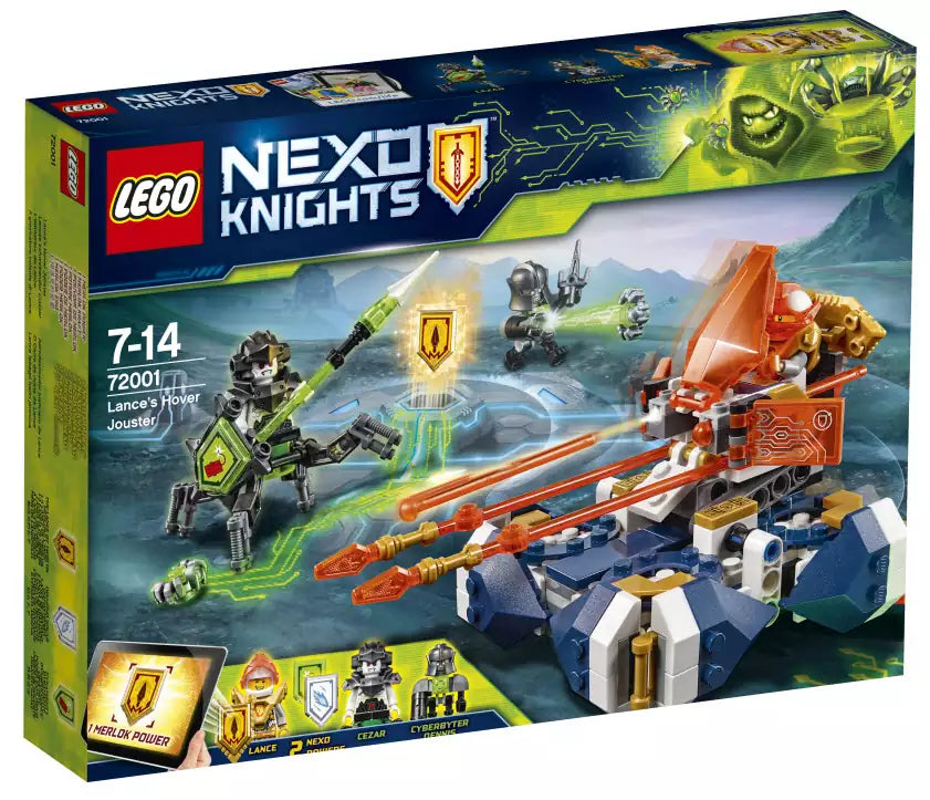 Verpackung: LEGO Nexo Knights 72001 Lances schwebender Cruiser