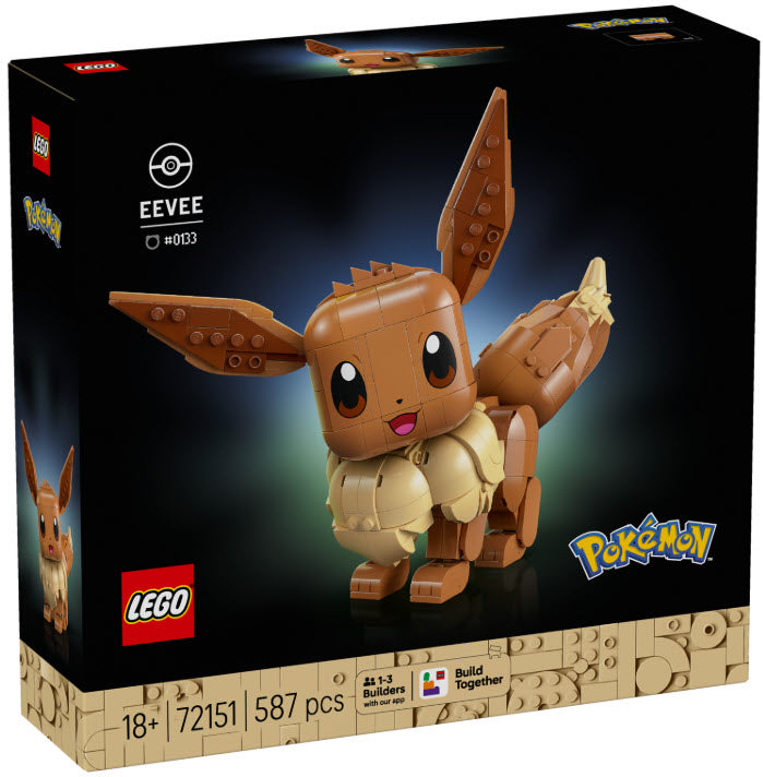 Verpackung: LEGO Pokémon 72151 Evoli