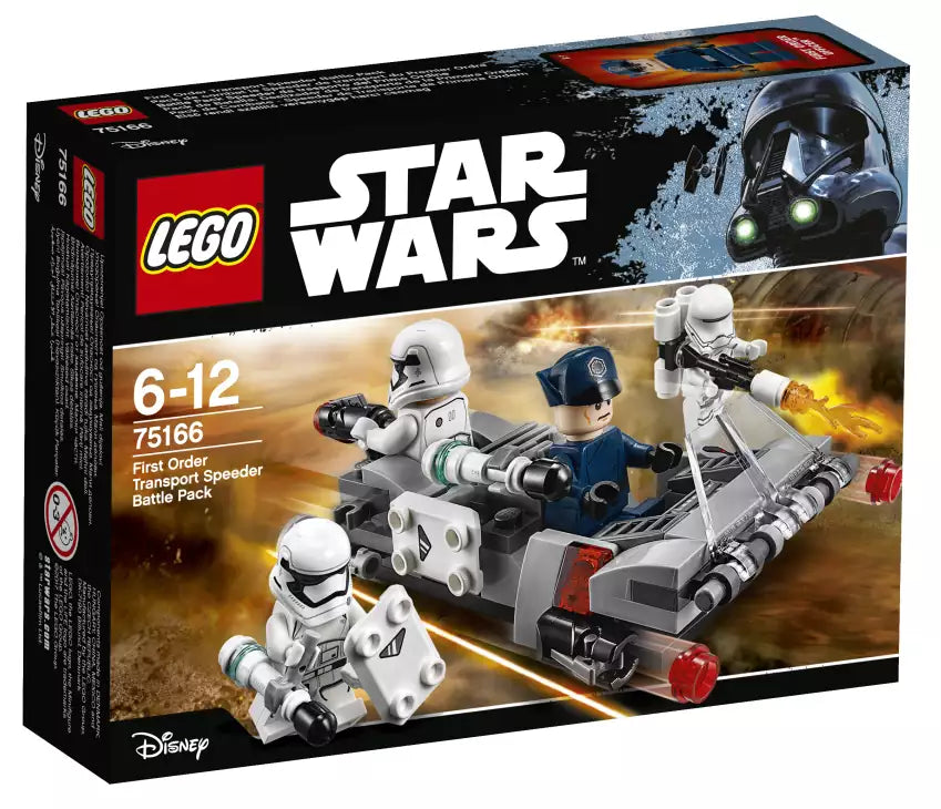 Verpackung: LEGO Star Wars 75166 First Order Transport Speeder Battle Pack