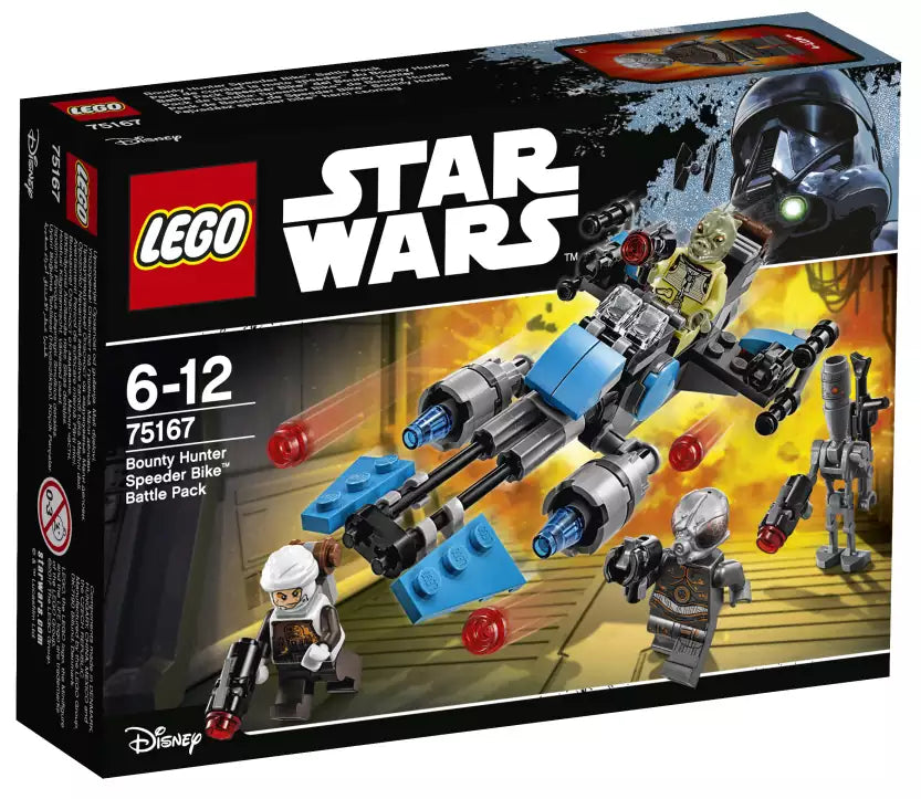 Verpackung: LEGO Star Wars 75167 Bounty Hunter Speeder Bike Battle Pack