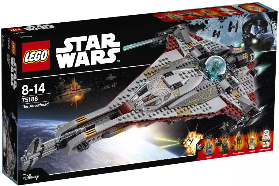 Verpackung: LEGO Star Wars 75186 The Arrowhead
