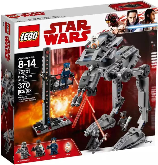 Verpackung: LEGO Star Wars 75201 First Order AT-ST