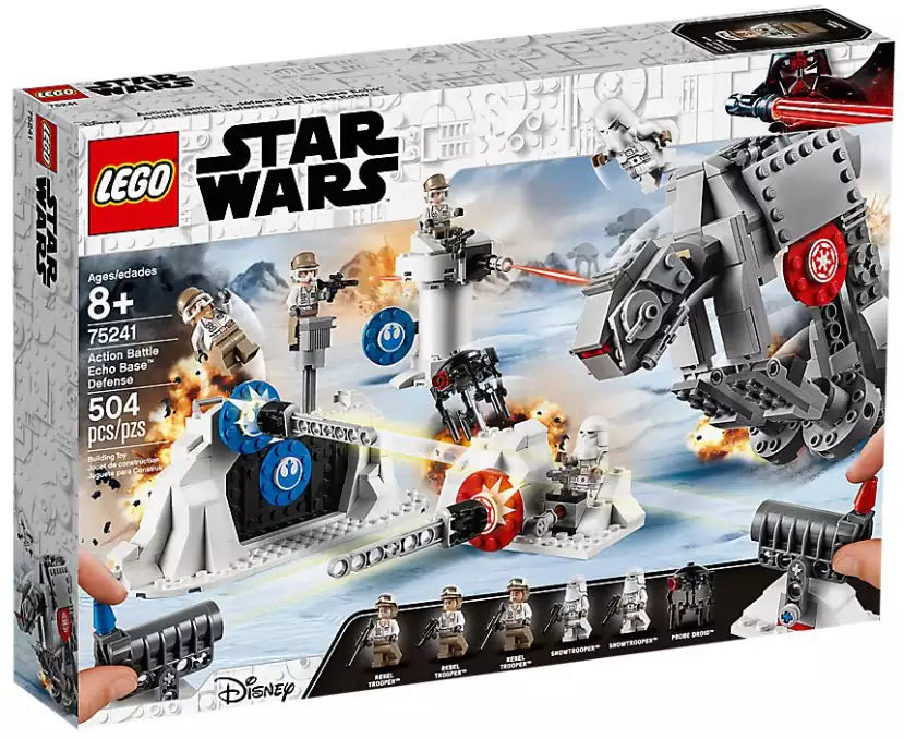 Verpackung: LEGO Star Wars 75241 Action Battle Echo Base Verteidigung