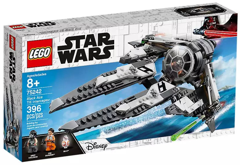 Verpackung: LEGO Star Wars 75242 TIE Interceptor - Allianz-Pilot