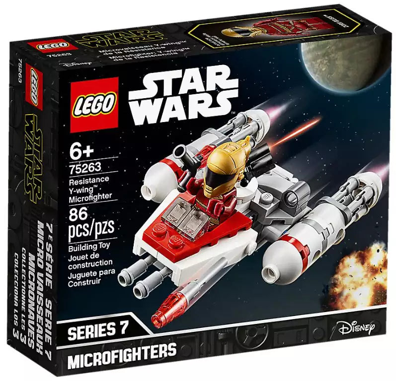 Verpackung: LEGO Star Wars 75263 Widerstands Y-Wing Microfighter