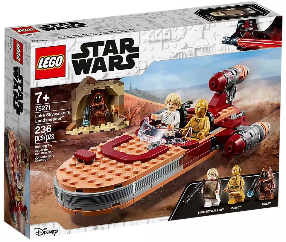 Verpackung: LEGO Star Wars 75271 Luke Skywalkers Landspeeder