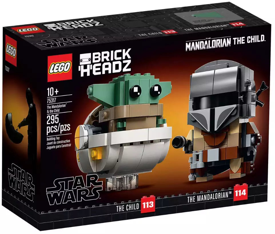 Verpackung: LEGO Brickheadz 75317 Der Mandalorianer und das Kind