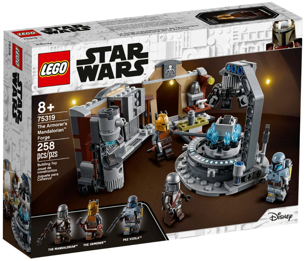 Verpackung: LEGO Star Wars 75319 Die mandalorianische Schmiede der Waffenschmiedin