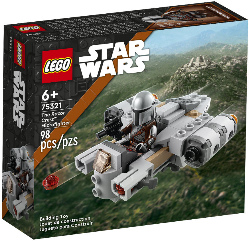 Verpackung: LEGO Star Wars 75321 Razor Crest Microfighter