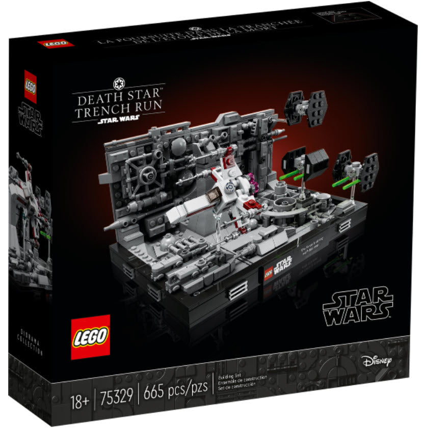 Verpackung: LEGO Star Wars 75329 Death Star Trench Run DioramaLEGO Star Wars 75329 Death Star Trench Run Diorama