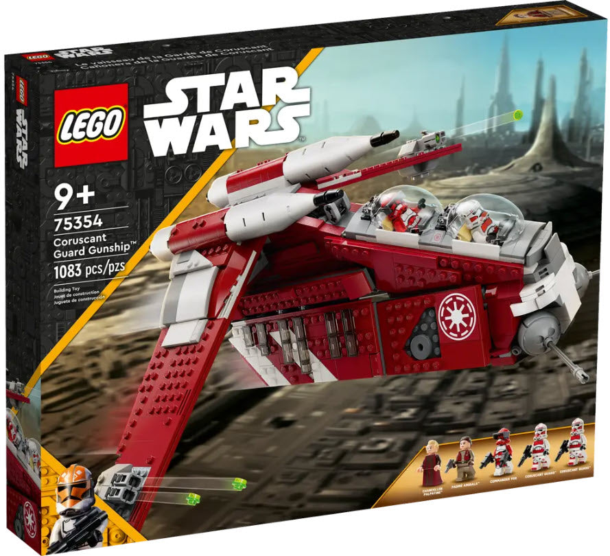 Verpackung: LEGO Star War 75354 Gunship der Coruscant-Wachen