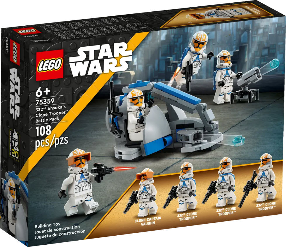 Verpackung: LEGO Star War 75359 Ahsokas Clone Trooper der 332. Kompanie – Battle Pack