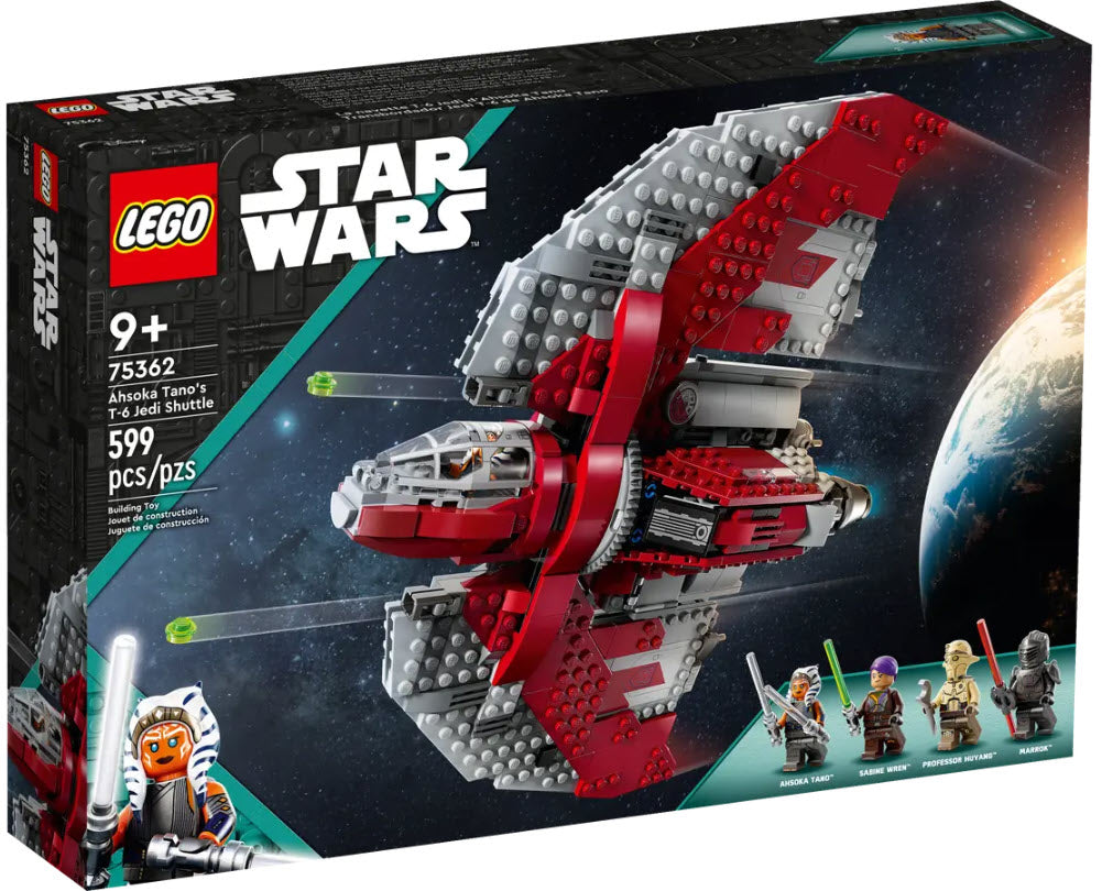Verpackung: LEGO Star War 75362 Ahsoka Tanos T-6 Jedi Shuttle