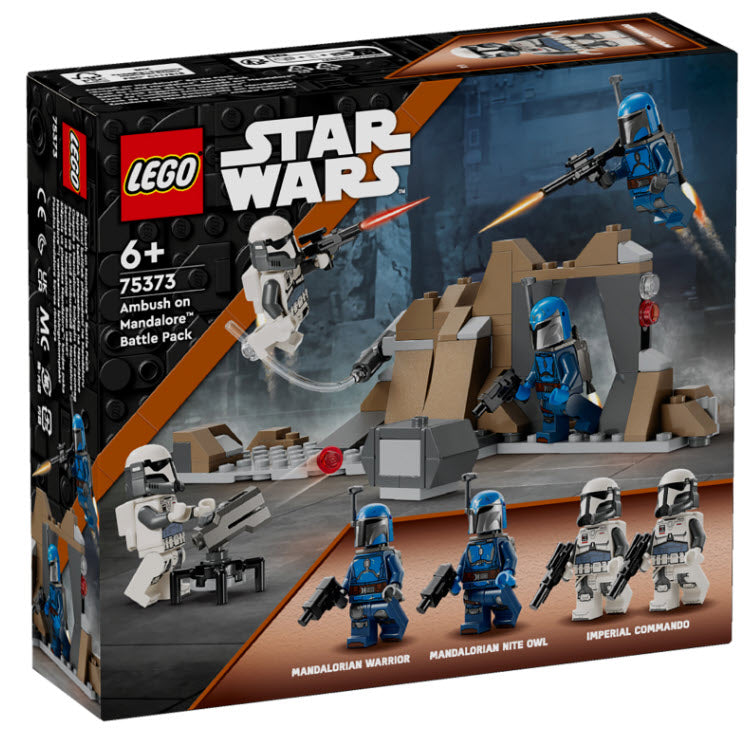 Verpackung: LEGO Star War 75373 Hinterhalt auf Mandalore Battle Pack