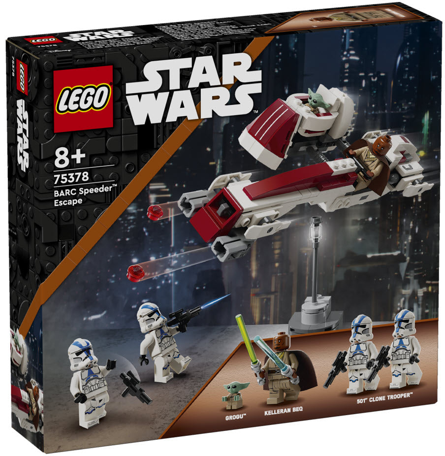 Verpackung: LEGO Star War 75378 Flucht mit dem BARC Speeder