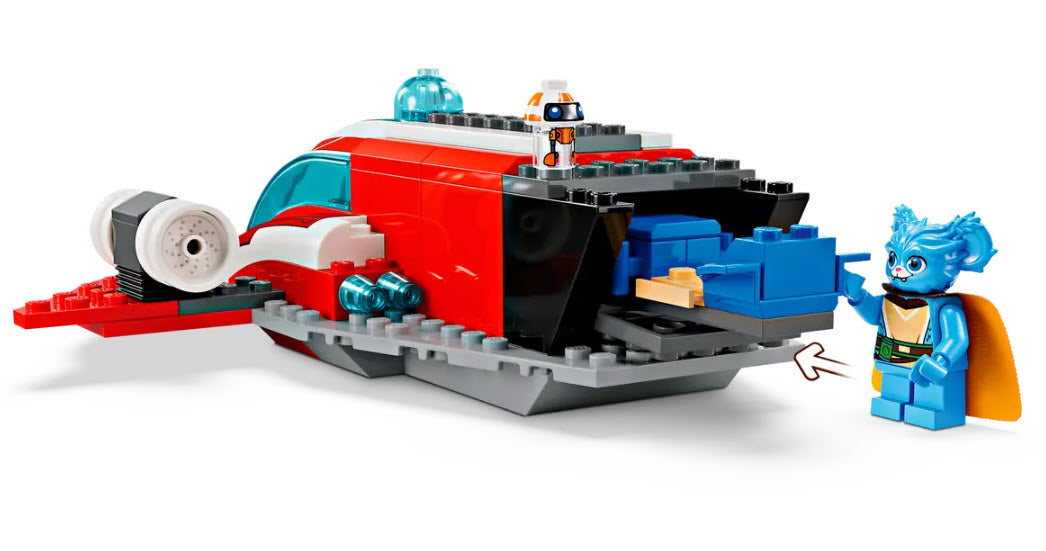 Detail 2: LEGO Star War 75384 Der Crimson Firehawk