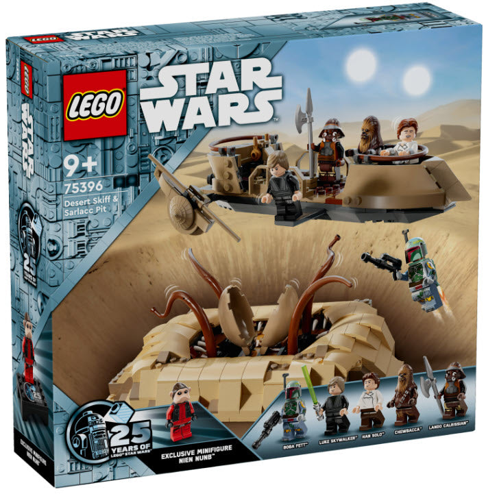Verpackung: LEGO Star War 75396 Wüsten-Skiff und Sarlacc-Grube