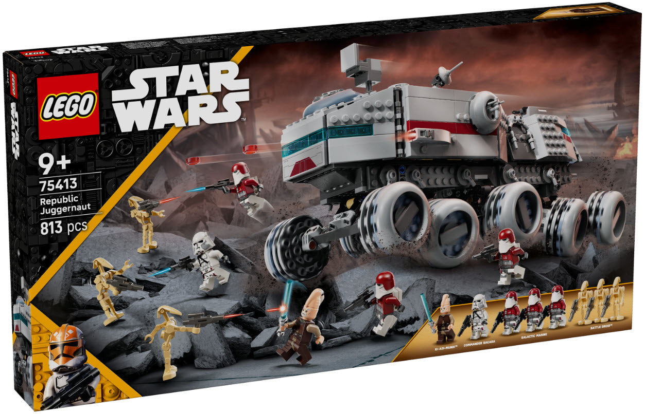 Verpackung: LEGO Star Wars 75413 Republikanischer Juggernaut