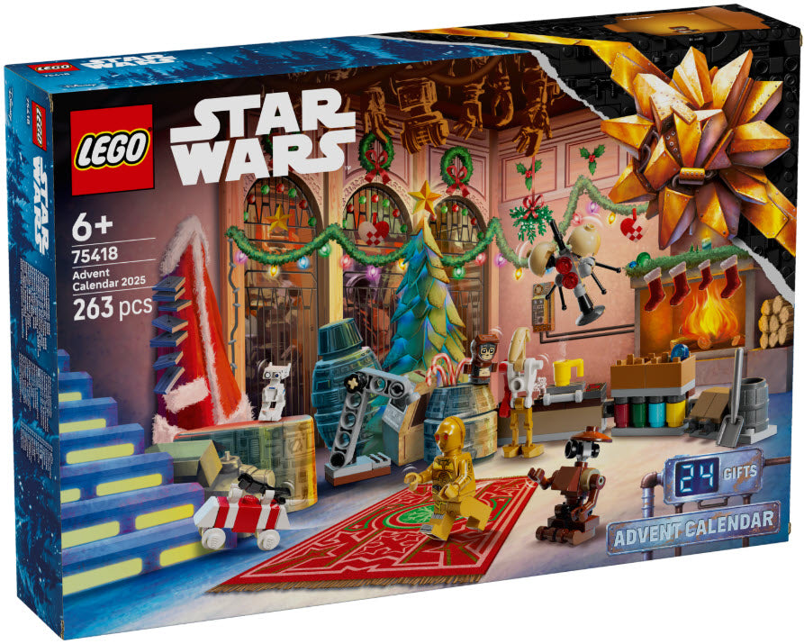 Verpackung: LEGO Star Wars 75418 Adventskalender 2025