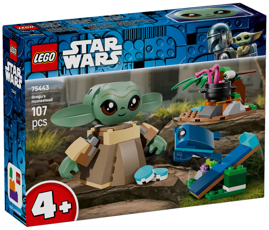 Verpackung: LEGO Star Wars 75443 Grogus Zuhause
