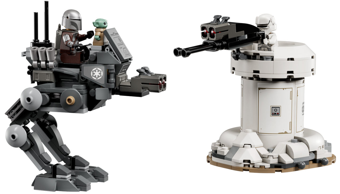 Inhalt: LEGO Star Wars 75444 Angriff des AT-RT