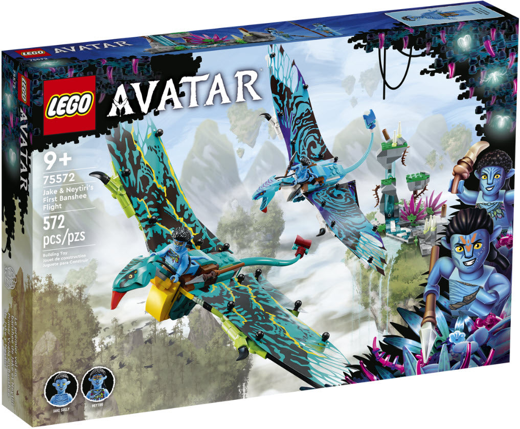 Verpackung: LEGO Avatar 75572 Jakes und Neytiris erster Flug auf einem Banshee