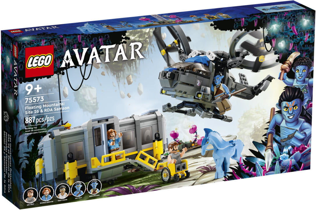 Verpackung: LEGO Avatar 75573 Schwebende Berge: Site 26 und RDA Samson